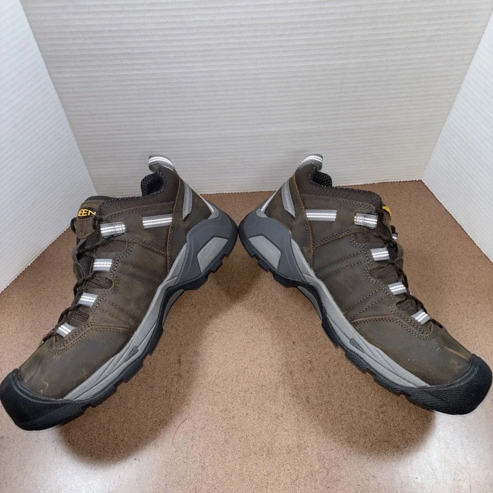 Keen Men's Detroit XT ESD Steel Toe Leather Waterproof Mens Work Shoes Sz12EE